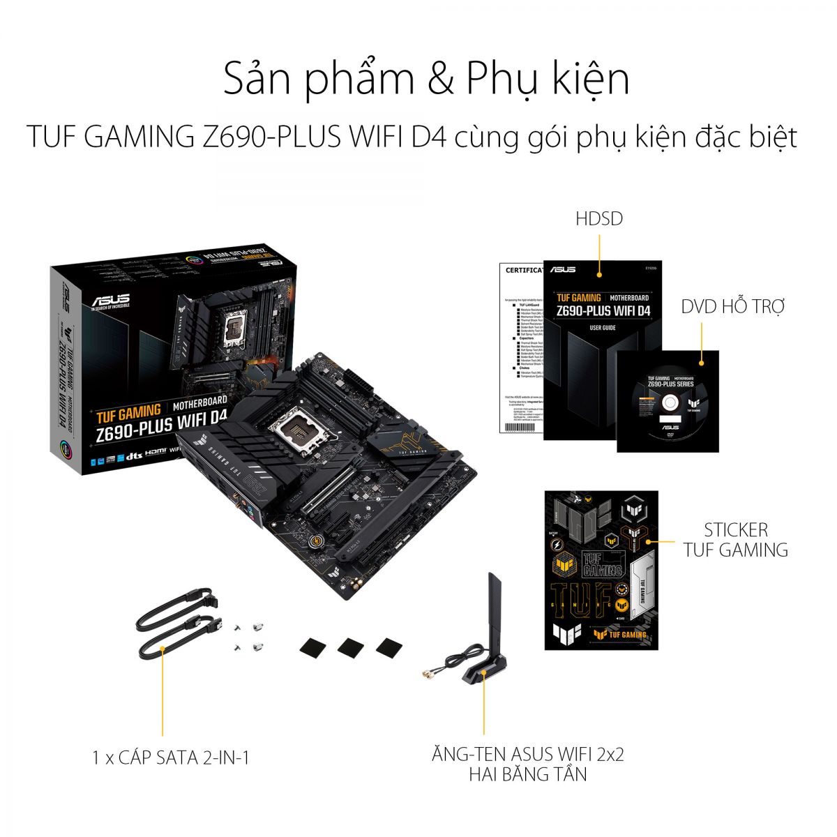 ASUS TUF GAMING Z690-PLUS WIFI DDR4